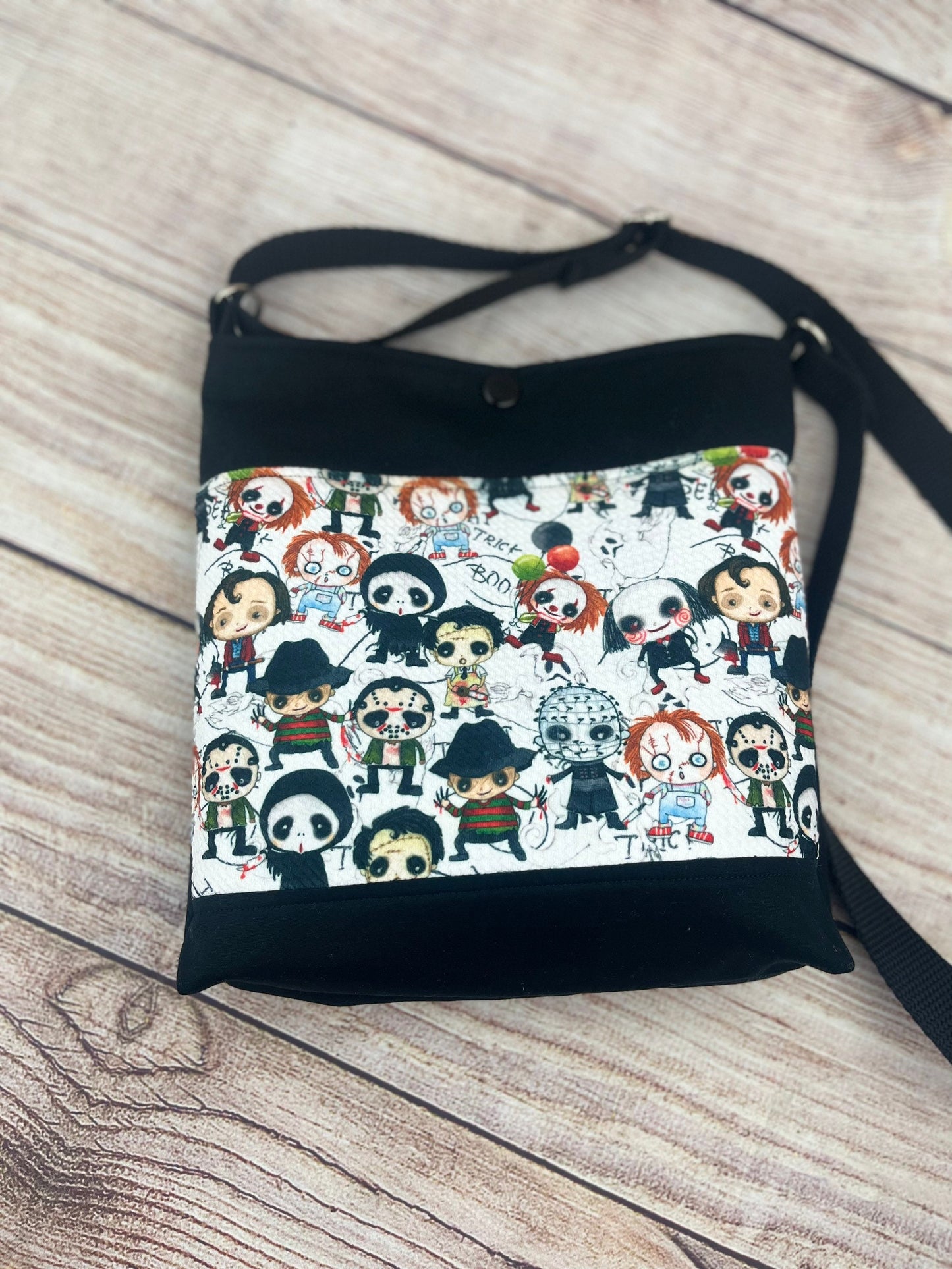 Halloween Horror Crossbody/ Messenger Purse
