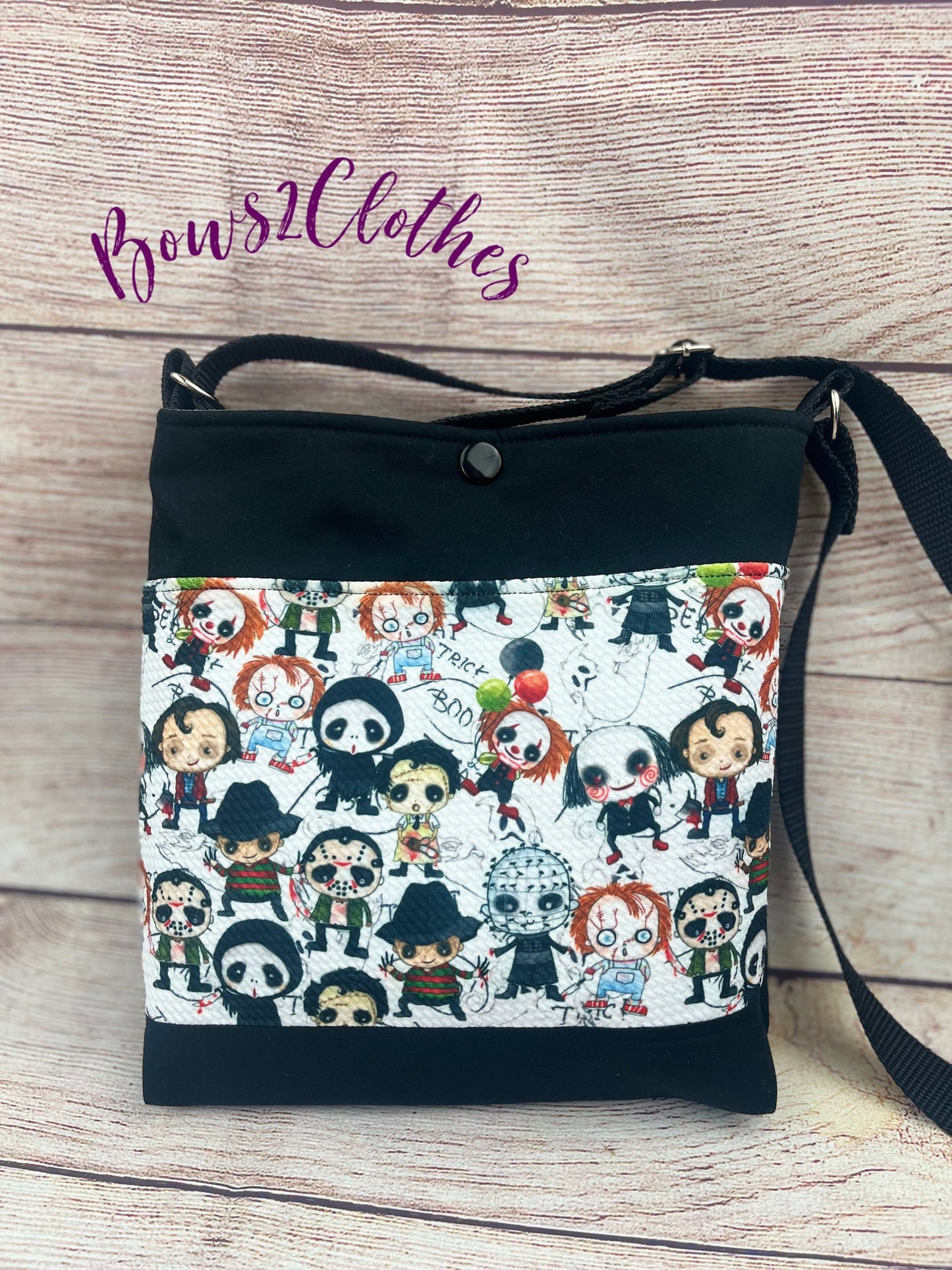Halloween Horror Crossbody/ Messenger Purse